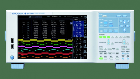 Power Analyzer with Seven Inputs and ±0.03% Measurement Accuracy