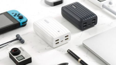 Power Bank with USB-C PD Supports 45W Loads