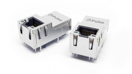 Top Entry Ethernet Magnetic Connectors for Higher Power & Bandwidth