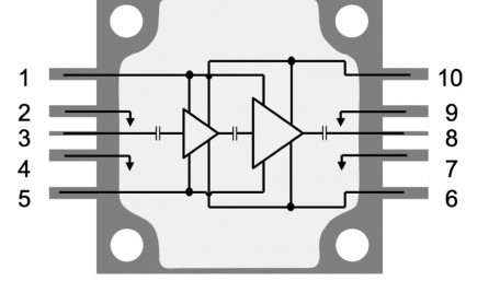 60W GaN Power Amplifier for Commercial and Military Applications