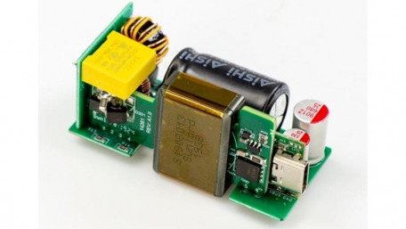 45W USB-PD SMPS Reference Design Delivers 21.5W/in3