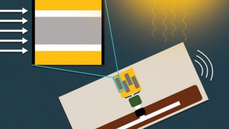RFID-Based, PV-Powered Sensors for the IoT Communicate at Greater Distances