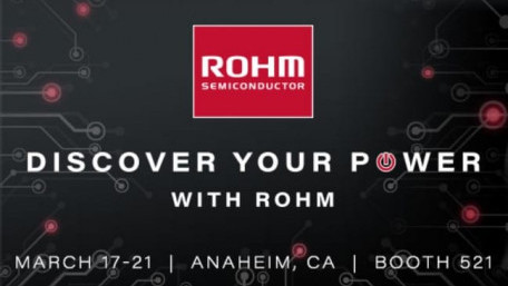 ROHM to Demo 60Vdc-to-0.8Vdc Direct Conversion, Wireless Charging and More at APEC 2019
