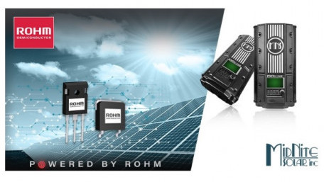 ROHM Technology and MidNite Solar Partner to Create a New Line of Solar Inverters and Chargers