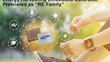 Renesas Premieres RE Family For Its SOTB ProcessBased Energy Harvesting Embedded Controller Portfolio