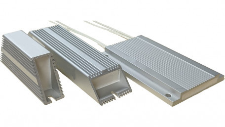 60W to 500W, 0.1Ω to 1kΩ Metal-Clad Braking Resistors