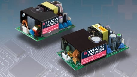 Rugged 100- and 150-Watt Power Supplies in Open Frame Package