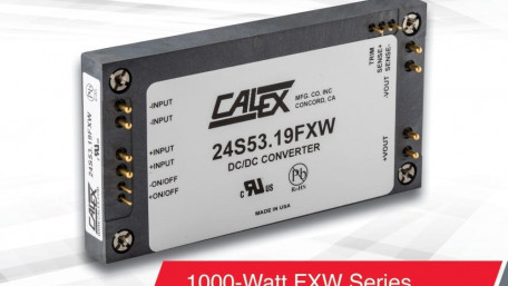 Ruggedized 1kW DC-DCs with Power Density of 181W/in³ and 4:1 Input Voltage Range