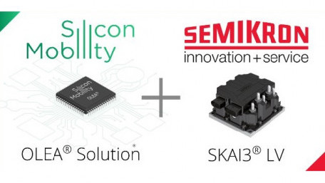 SEMIKRON and Silicon Mobility Collaborate on a 24V to 96V Inverter Platform