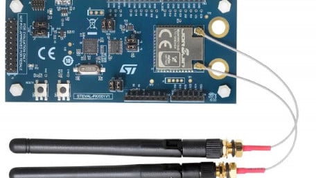 Dual-Radio Bluetooth/LPWAN IoT Development Kit  for Smart Devices