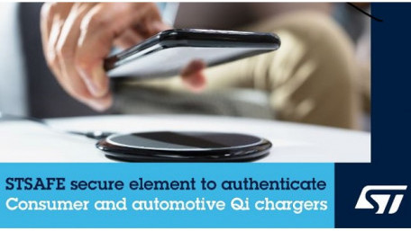 STMicro Looks to Boost Wireless Charging Growth with New Authentification Solution