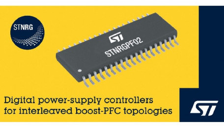 STMicroelectronics Extends Digital-Power Choices in 600W-6kW Range