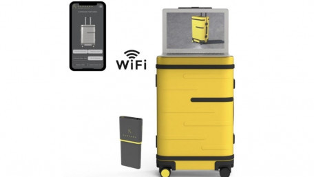 Smart Luggage Adds Wi-Fi Hotspot, Laptop Charging and New IoT Features