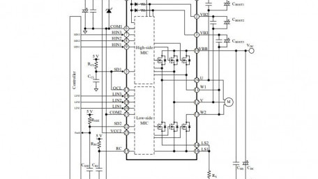500V 3-Phase Motor Driver ICs Rated from 1A to 3.5A