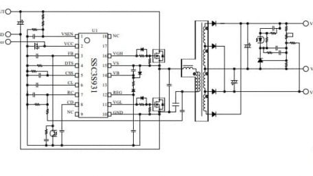 LLC Current-Resonant Controller IC with Built-in Full Protection Functions