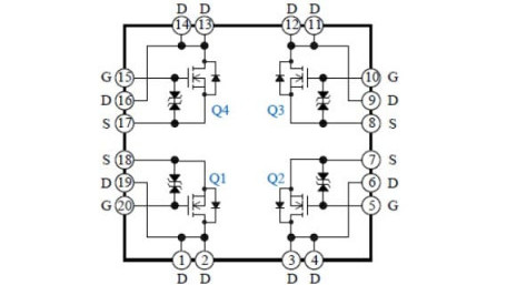 Automotive Power Modules Consolidate Four TO252-Class Devices into One