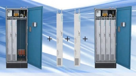 High-Voltage, Liquid-Cooled Active Harmonic Filter Modular System