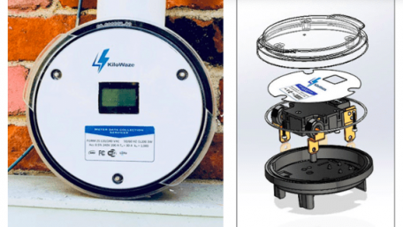 Smart Meter Architecture includes ISM LoRa Network Solution