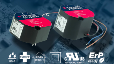 Traco Power Introduces 24, 36-Watt Medical and Industrial AC-DC Power Supplies with Multiple Mounting Options