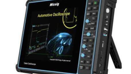 Saelig Unveils 4-channel 100 MHz Battery-powered Oscilloscope