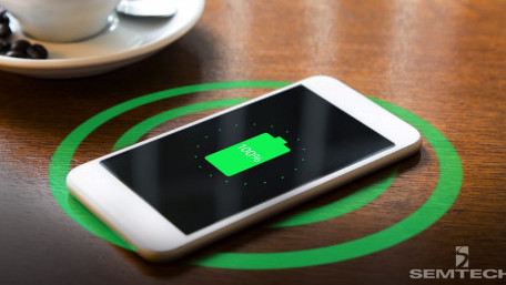 Semtech LinkCharge® Platform Adopted for 22mm Distance Wireless Smartphone Charger