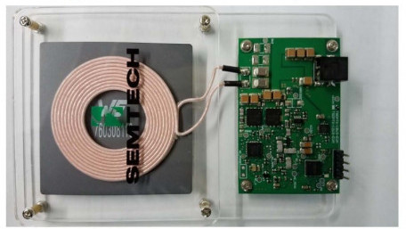 Eval Platform for Testing and Experimentation of a Wireless Charging Transmitter