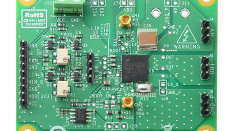STMicroelectronics Unveils Half-Bridge Driver Packaged With Two Power GaN HEMTs