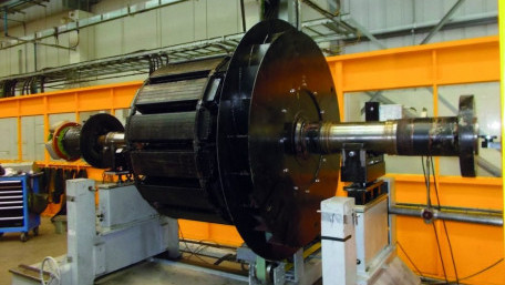 1300kW Motor Rewind Completed in 30 Days