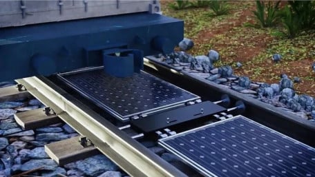 Can Railway Solar Panels Power Cities?