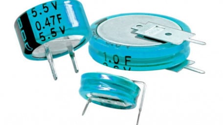 Supercapacitors Provide Memory Backup in Circuits up to 6.3 WVdc