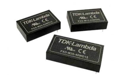 TDK Releases Series of 4:1 Input DC-DC Converters Supplying 15, 20 or 30 Watts