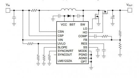 3-65V Wide Vin, Current Mode Synchronous Boost Controller with Multiphase Capability