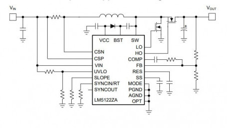 3-65V Wide Vin, Current Mode Synchronous Boost Controller with Multiphase Capability