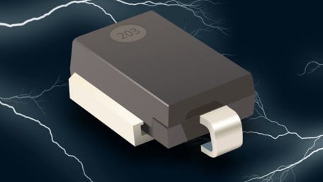 TVS Diodes Feature High Peak Power and Current Ratings