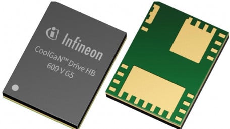 Infineon Devices Combine GaN Half-Bridge and Gate Drivers 