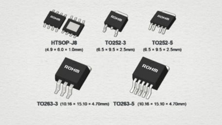 Rohm Introduces 500 mA Nano Cap LDOs for 12 V and 24 V Rails