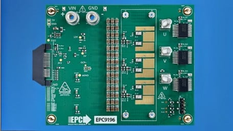 EPC Intros GaN 3-Phase Motor Drive Inverter Eval Board