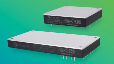CUI Introduces High-Performance Industrial DC-DC Converters