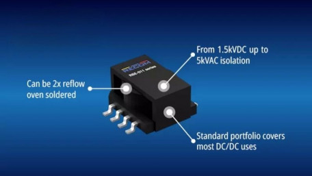 Recom Intros 2 SMD Transformer Families for DC-DC Conversion