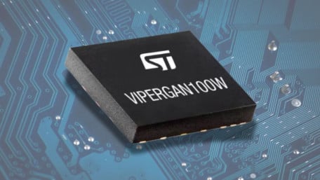 STMicro Adds 100 W Monolithic GaN Converters to VIPerGaN Family