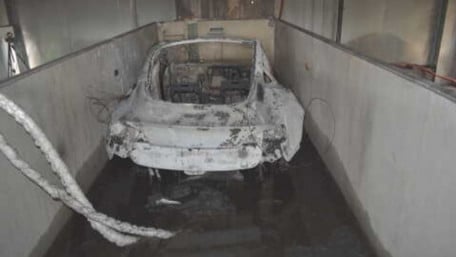 Enclosure Stops Damaged EVs from Spreading Fire