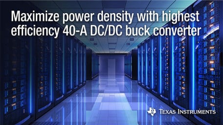 TI’s Stackable DC/DC Buck Converter Maximizes Power Density