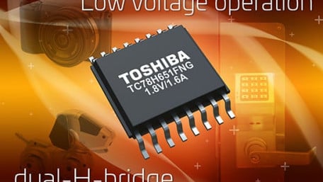 H-bridge Driver IC Supporting 1.8V Low-Voltage and 1.6A Large-Current Drive