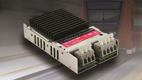 40W Chassis-Mount 4:1 Input DC-DC with EN 50155 / 60950 Approvals