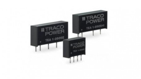 1-Watt Unregulated DC-DC SIP Converter Series in Minimal-Cost Designs