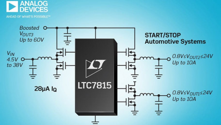 Triple-Output, Buck/Buck/Boost DC-DC for Automotive Start/Stop