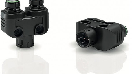 3 and 5 Contact, 7A Miniature Snap-In IP67 Twin Circular Connectors