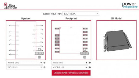 EMA Adds Complete Set of Power Integrations EDA and MCAD Models