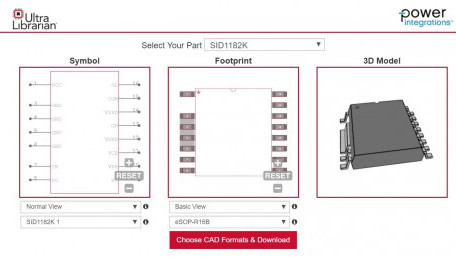 EMA Adds Complete Set of Power Integrations EDA and MCAD Models