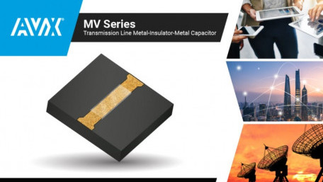 Ultraminiature, Thin-Film Transmission Line Capacitors